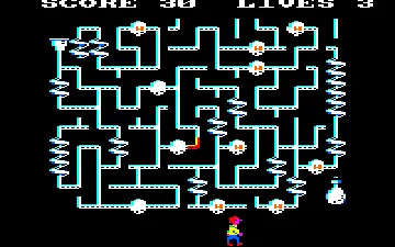 Charlie And The Chocolate Factory (UK) (1985) screen shot game playing